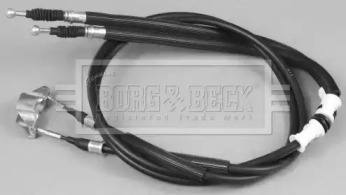 BORG & BECK bkb2681 -  Трос, стояночная тормозная система